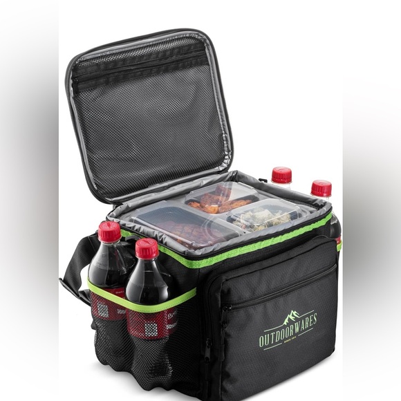 InsulatedLargeDurableCoolerLunchBag👝KeepsFoods🥪&Drinks🥤@ Right Temperature🌡️ - Picture 1 of 6